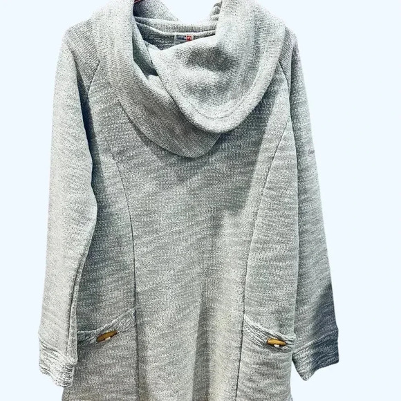 Outfitter Trading Co. heather gray sweater size L - Picture 7 of 11